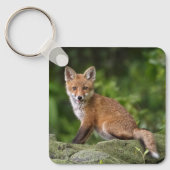 Kutest Baby Animals | Foxy Smile Sleutelhanger (Voorkant)