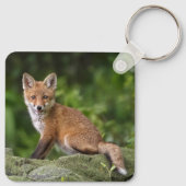 Kutest Baby Animals | Foxy Smile Sleutelhanger (Achterkant)