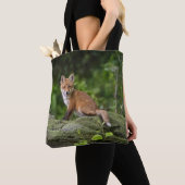 Kutest Baby Animals | Foxy Smile Tote Bag (Dichtbij)