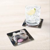 Kutest Baby Animals | Frans Bulldog Face Kartonnen Onderzetters (Insitu)