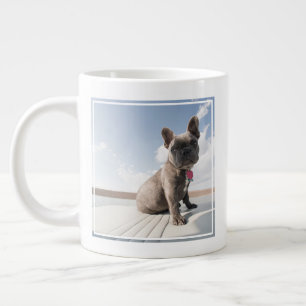 Kutest Baby Animals   Franse Bulldog Boating Grote Koffiekop