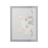 Kutest Baby Animals | Franse Bulldog Down Notitieblok (Linkerzijde)