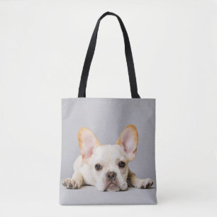 Kutest Baby Animals   Franse Bulldog Down Tote Bag