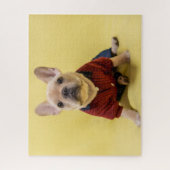 Kutest Baby Animals | Franse Bulldog Dpress Legpuzzel (Verticaal)