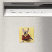 Kutest Baby Animals | Franse Bulldog Dpress Magneet (Insitu (Vaatwasser))