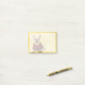 Kutest Baby Animals | Franse Bulldog Dpress Post-it® Notes (Op bureau)