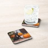 Kutest Baby Animals | Franse Bulldog Halloween Bier Onderzetter (Rechterzijde)