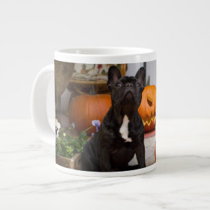 Kutest Baby Animals   Franse Bulldog Halloween Grote Koffiekop