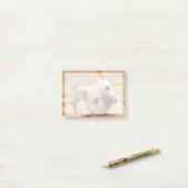 Kutest Baby Animals | Franse Bulldog Head Tilt Post-it® Notes (Op bureau)
