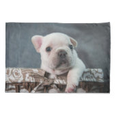 Kutest Baby Animals | Franse Bulldog Kussensloop (Achterkant)