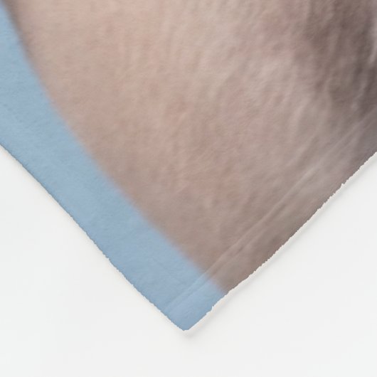 Kutest Baby Animals | Franse Bulldog Pink Bow Fleece Deken (Hoek)