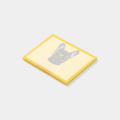 Kutest Baby Animals | Franse Bulldog Sunbril Post-it® Notes (Schuin)