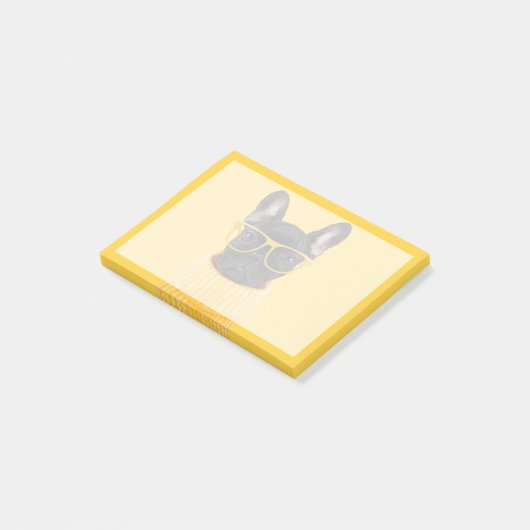 Kutest Baby Animals | Franse Bulldog Sunbril Post-it® Notes (Schuin)