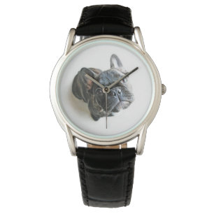 Kutest Baby Animals   Franse Bulldog Up Horloge