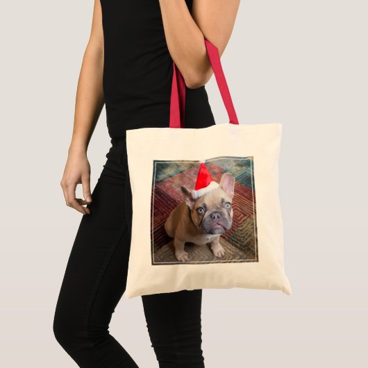 Kutest Baby Animals | Franse kerstfeestdag Tote Bag (Voorkant (product))