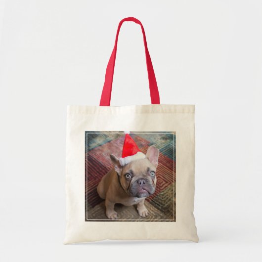 Kutest Baby Animals | Franse kerstfeestdag Tote Bag (Voorkant)