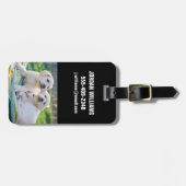 Kutest Baby Animals | Gele labrador Retrievers Bagagelabel (Voorkant horizontaal)