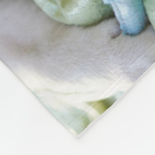 Kutest Baby Animals | Gele labrador Retrievers Fleece Deken (Hoek)