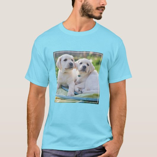Kutest Baby Animals | Gele labrador Retrievers T-shirt (Voorkant)