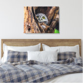 Kutest Baby Animals | Gepotte eigenaar Canvas Afdruk (Insitu (Slaapkamer))