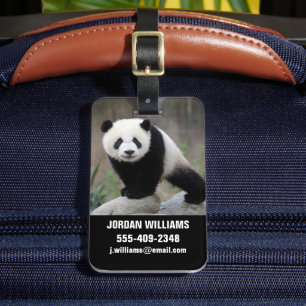 Kutest Baby Animals Giant Panda Baby Bagagelabel