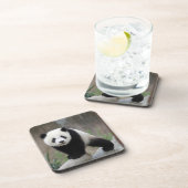 Kutest Baby Animals | Giant Panda Baby Bier Onderzetter (Rechterzijde)