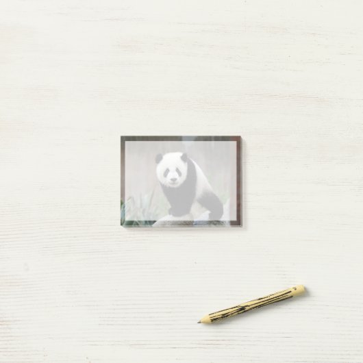 Kutest Baby Animals | Giant Panda Baby Post-it® Notes (Op bureau)