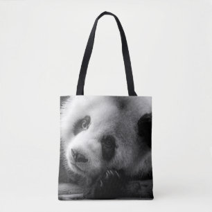 Kutest Baby Animals Giant Panda Beer Cub Tote Bag