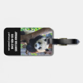 Kutest Baby Animals | Giant Panda Cub Bagagelabel (Achterkant horizontaal)