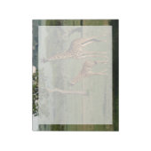 Kutest Baby Animals | Giraffe Calf & Mama Notitieblok (Linkerzijde)