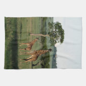 Kutest Baby Animals | Giraffe Calf & Mama Theedoek (Horizontaal)