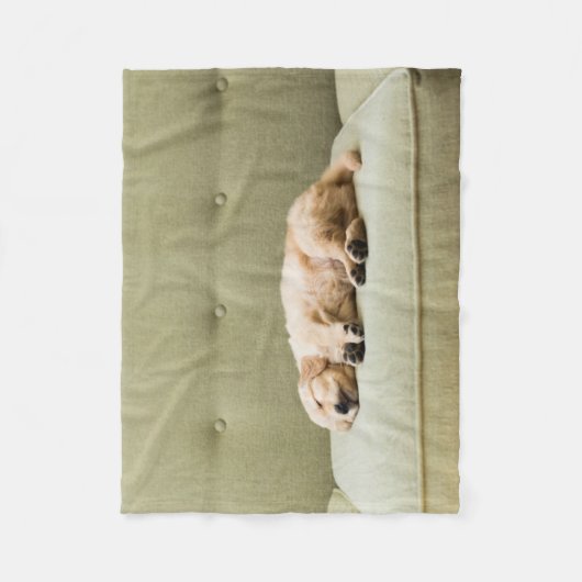 Kutest Baby Animals | Golden Retriever Puppy 2 Fleece Deken (Voorkant)