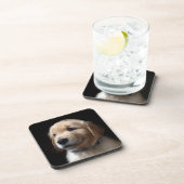 Kutest Baby Animals | Golden Retriever Puppy Bier Onderzetter (Rechterzijde)