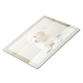 Kutest Baby Animals | Golden Retriever Puppy Notitieblok (Schuin)