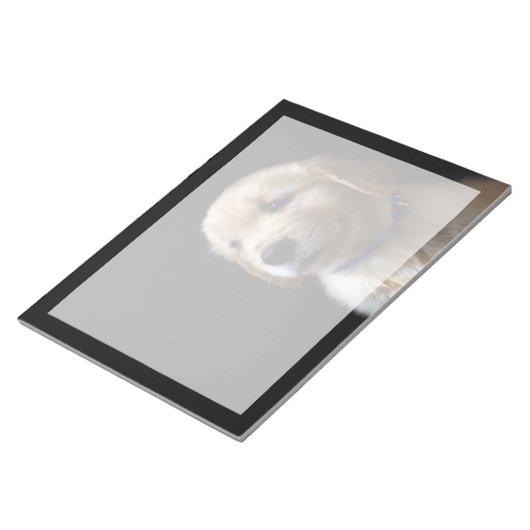 Kutest Baby Animals | Golden Retriever Puppy Notitieblok (Schuin)