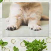 Kutest Baby Animals | Golden Retriever Puppy Theedoek (Gevouwen)