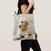 Kutest Baby Animals | Golden Retriever Puppy Tote Bag (Dichtbij)