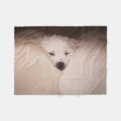 Kutest Baby Animals | Golden Retriever Snuggle Fleece Deken (Voorkant (Horizontaal))