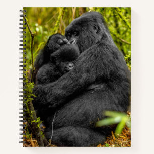 Kutest Baby Animals Gorilla en Baby Notitieboek