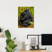 Kutest Baby Animals | Gorilla en Baby Poster (Thuiskantoor)