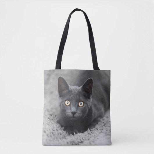 Kutest Baby Animals | Grijze katten Tote Bag (Voorkant)