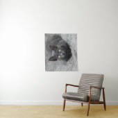 Kutest Baby Animals | Grijze katten Wandkleed (In situ)