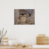 Kutest Baby Animals | Grote kuikens van paarden Poster (Keuken)