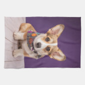 Kutest Baby Animals | Halloween Corgi Theedoek (Horizontaal)