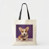 Kutest Baby Animals | Halloween Corgi Tote Bag (Voorkant)