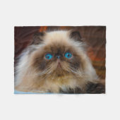 Kutest Baby Animals | Himalayan Cat Fleece Deken (Voorkant (Horizontaal))