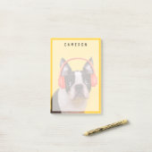 Kutest Baby Animals | Hoofdtelefoon van Boston Ter Post-it® Notes (Op bureau)
