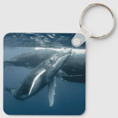 Kutest Baby Animals | Humpback Whale Calf Sleutelhanger (Achterkant)