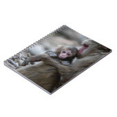 Kutest Baby Animals | Japanse aap en Baby Notitieboek (Linkerzijde)
