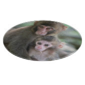 Kutest Baby Animals | Japanse apen Snijplank (Hoek)